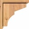 Ekena Millwork Monterey Smooth Corbel w/Backplate, Western Red Cedar, 7 1/2"W x 12"D x 12"H COR08X12X12MON01SWR - alternate 4